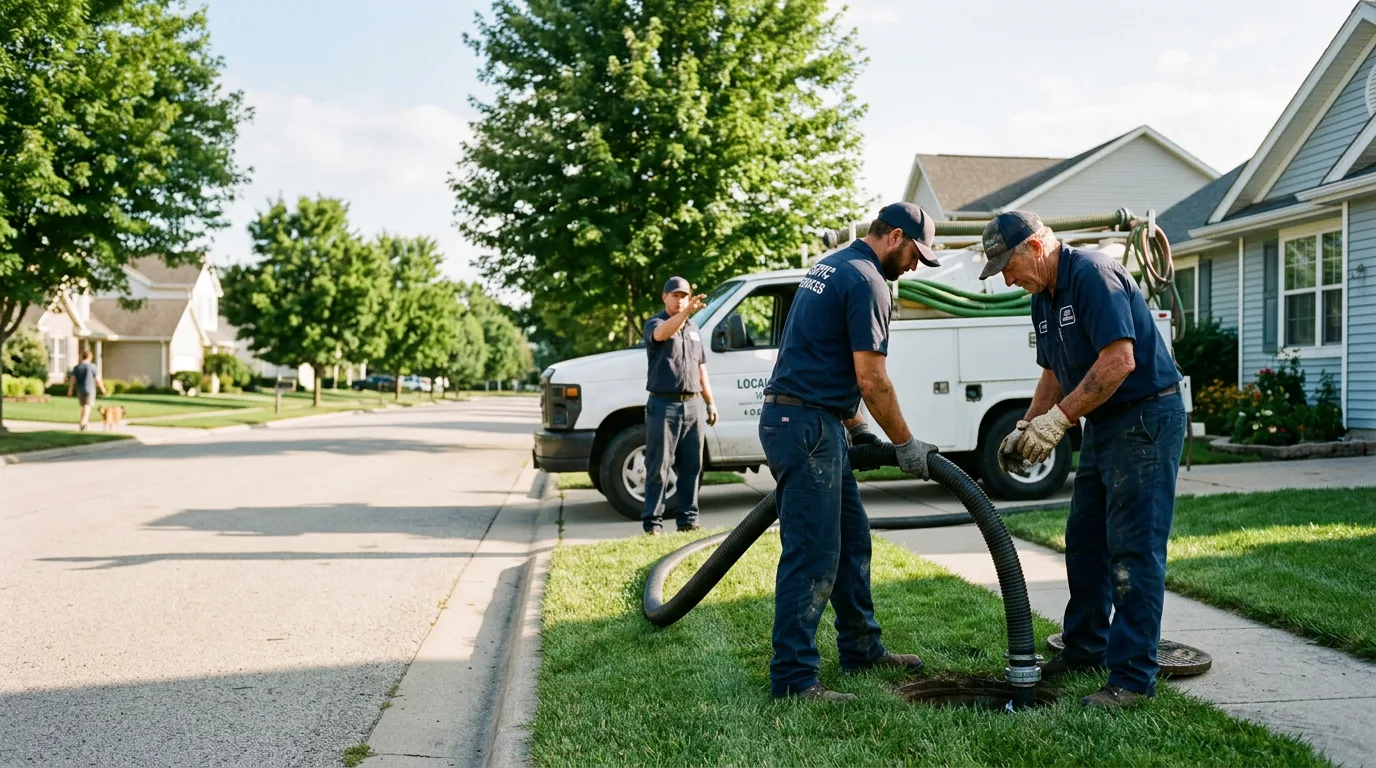 Emergency Septic Service in Rush Center, KS